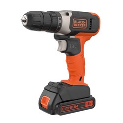Black and Decker - 18V LithiumIon Drill Driver with 15Ah battery  400mA Charger - BCD001C1