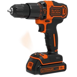 Black and Decker - 18V 2G Hammer  400mA charger  2 batt  Kitbox - BDCHD18KB