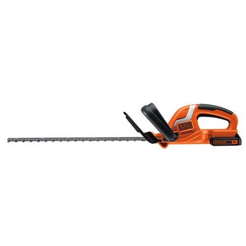 black and decker cordless hedge trimmer 18v battery