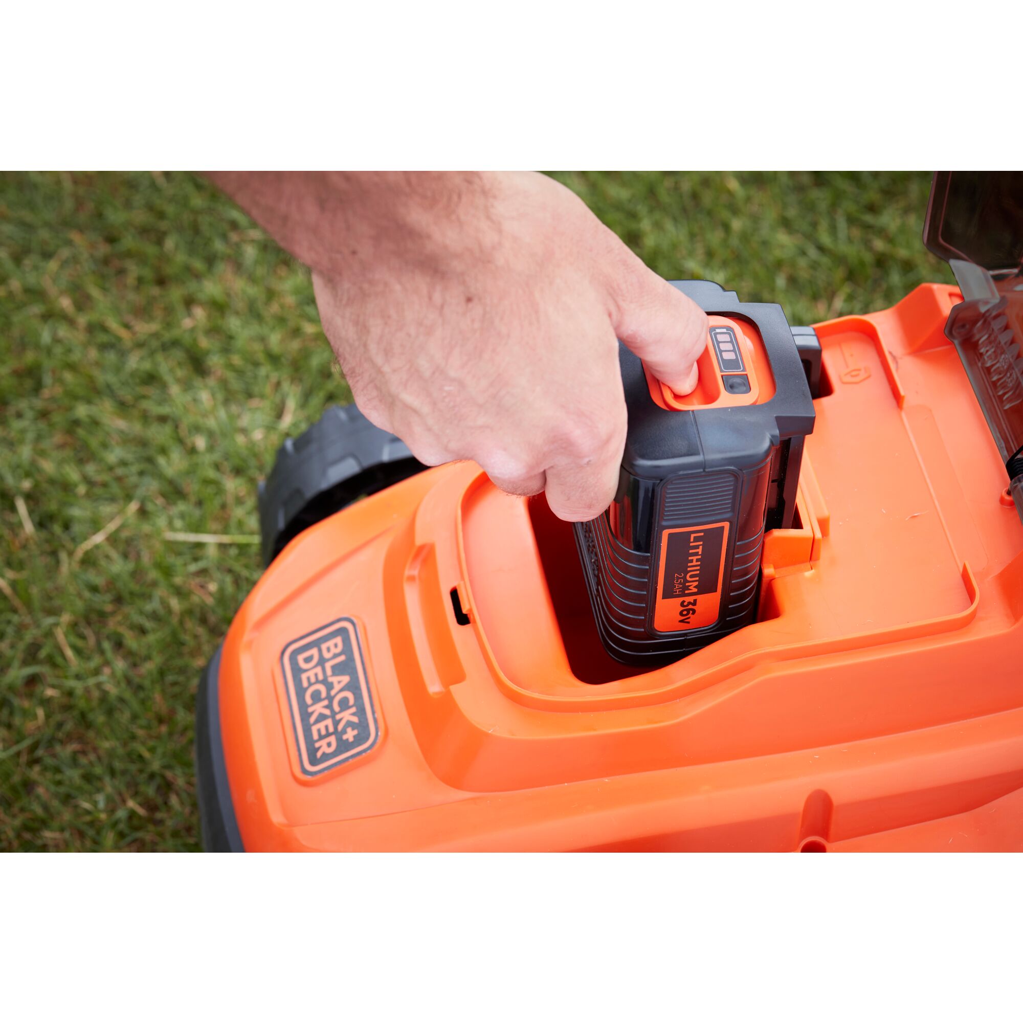 36v cordless black and decker mower deals