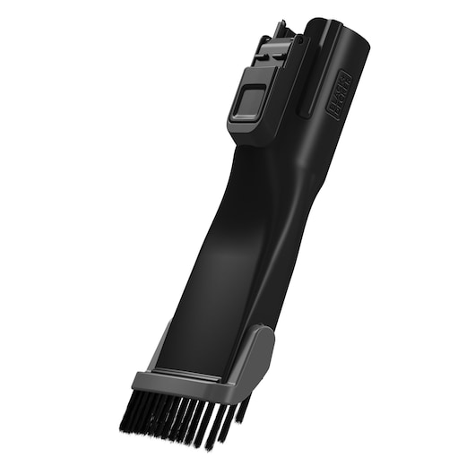 BLACKDECKER BSV520BRB vacuum brush attachment, black plastic, angled view on white background.